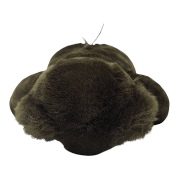 Vermont Teddy Bear 14" Plush Chocolate Brown Stuffed Animal Toy Blue Bow Tie - Picture 7 of 12